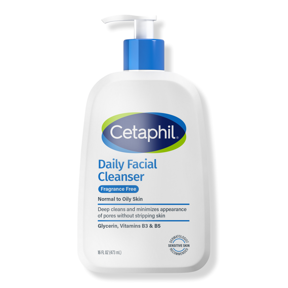 Daily Facial Cleanser Face Wash Fragrance Free