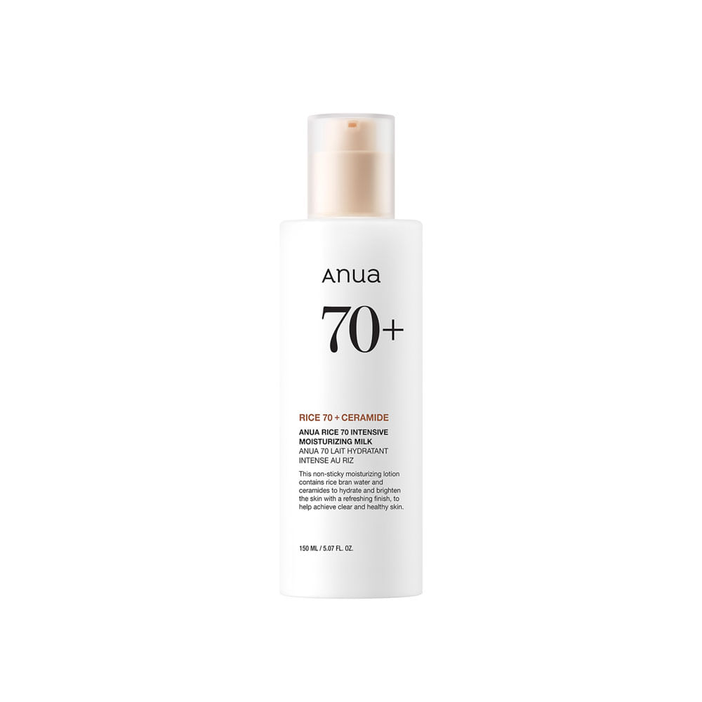 Leche Facial Anua Rice 70 Hidratante Intensiva x 150 ml