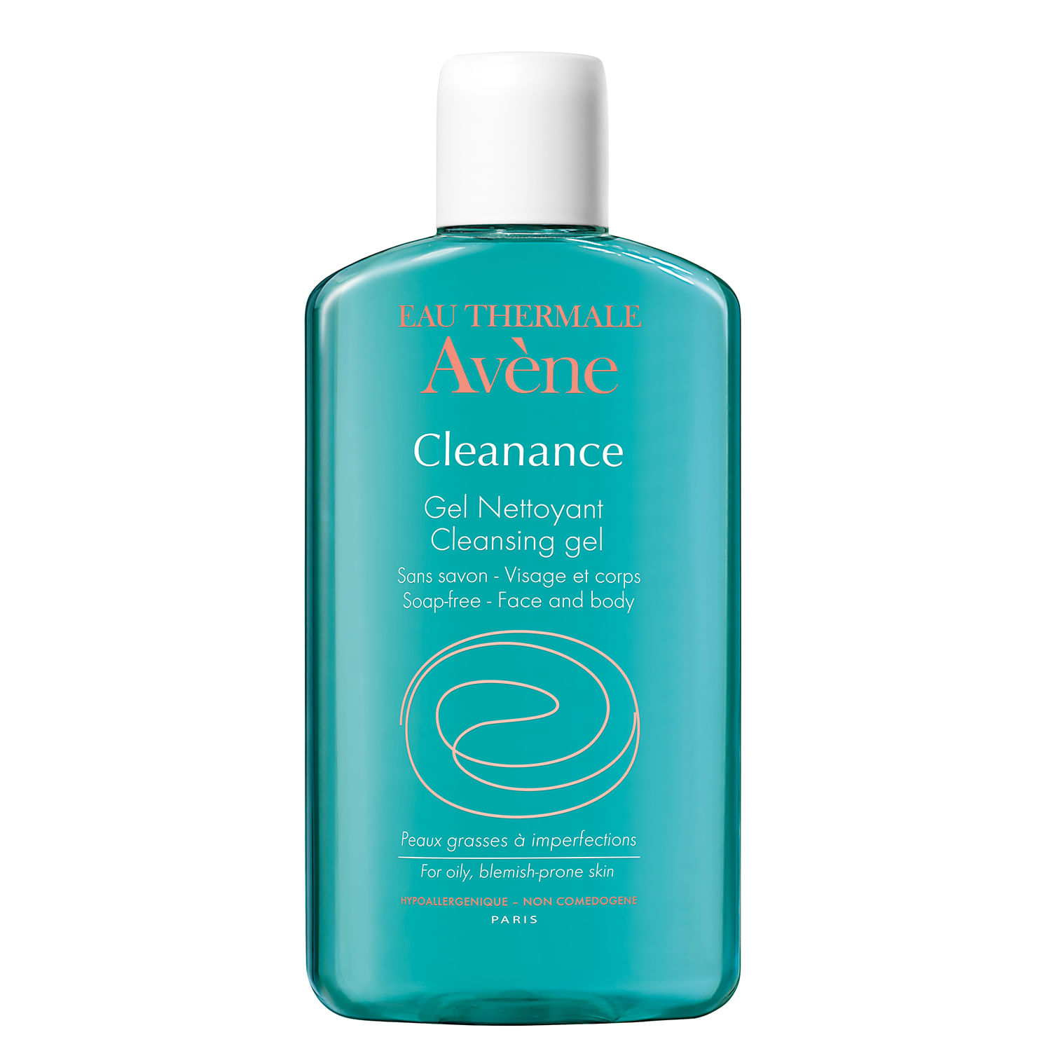 Gel Limpiador Avene Cleanance Sin Jabón Piel Grasa x 200 ml