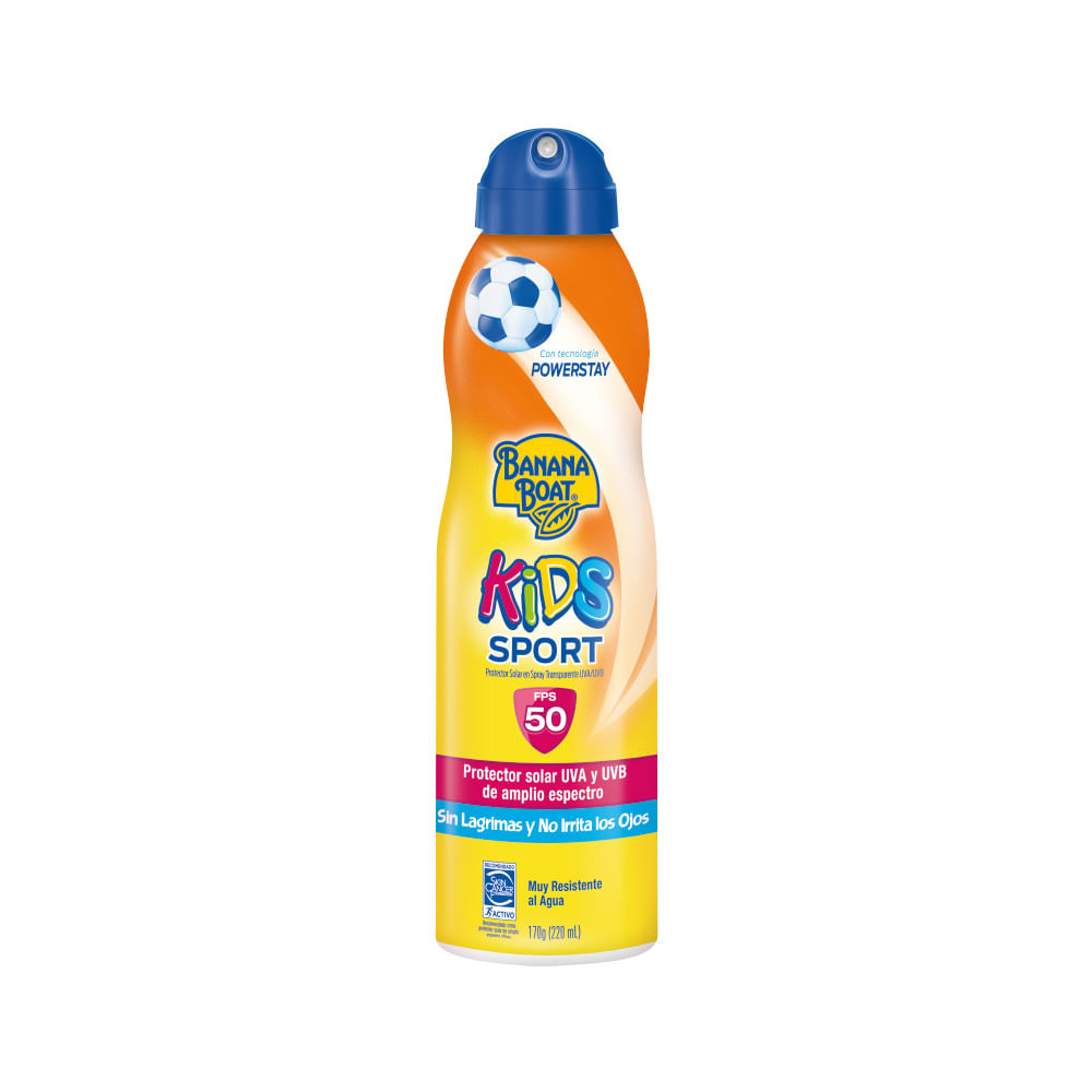 solar Banana Boat para Niños FPS 50 x 170 ml