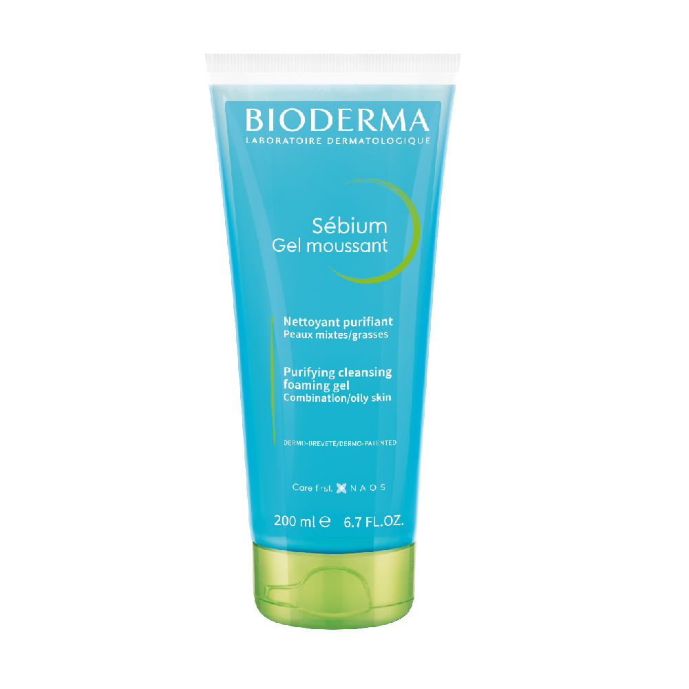 Gel Limpiador Bioderma Sebium Moussant x 200 ml