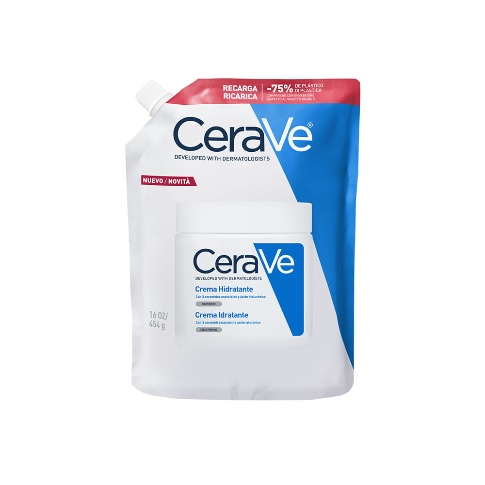 Crema Hidratante CeraVe Repuesto x 454 ml