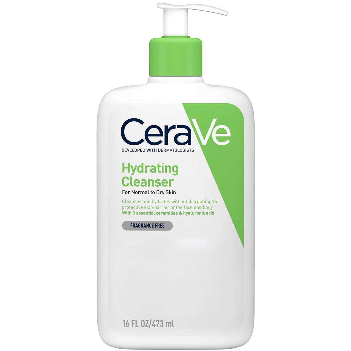 Hydrating Cleanser with Hyaluronic Acid for Normal to Dry Skin 473ml
