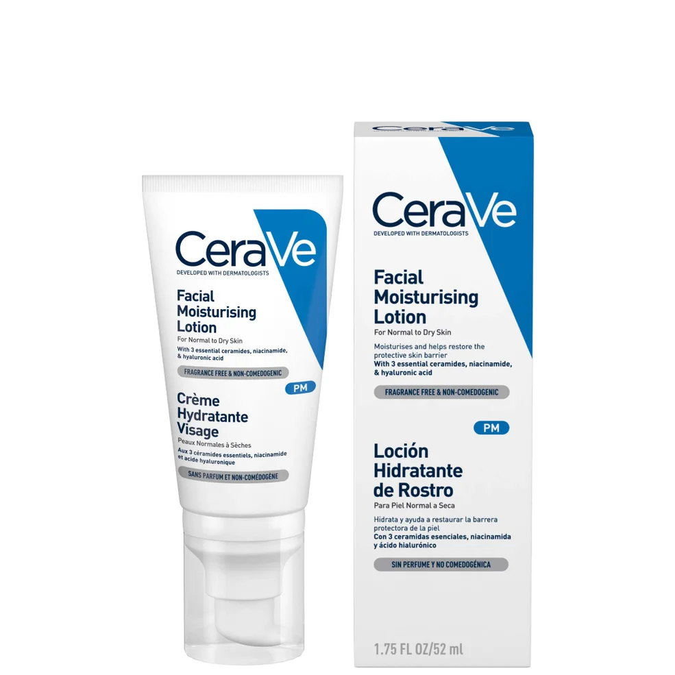 PM Facial Moisturising Lotion with Ceramides for Normal to Dry Skin