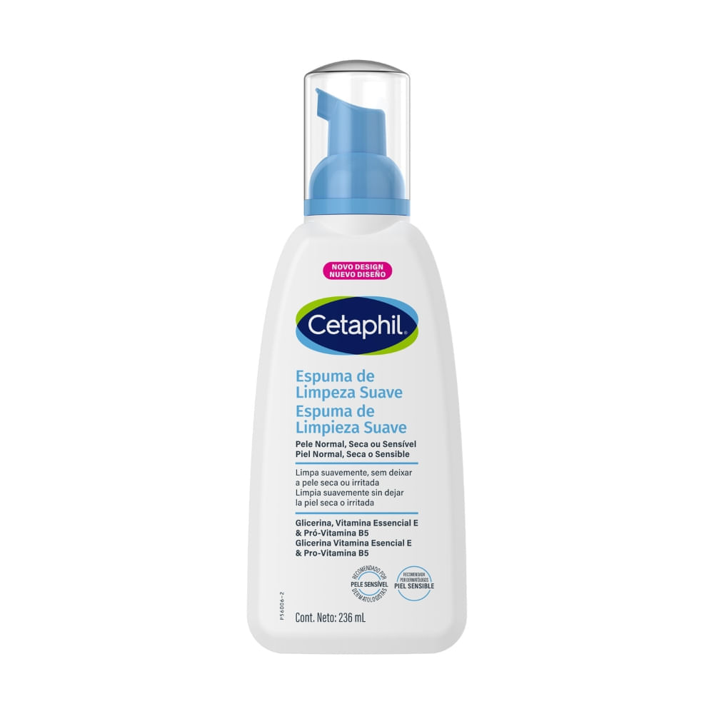 Espuma Facial Cetaphil Limpieza Suave x 236 ml