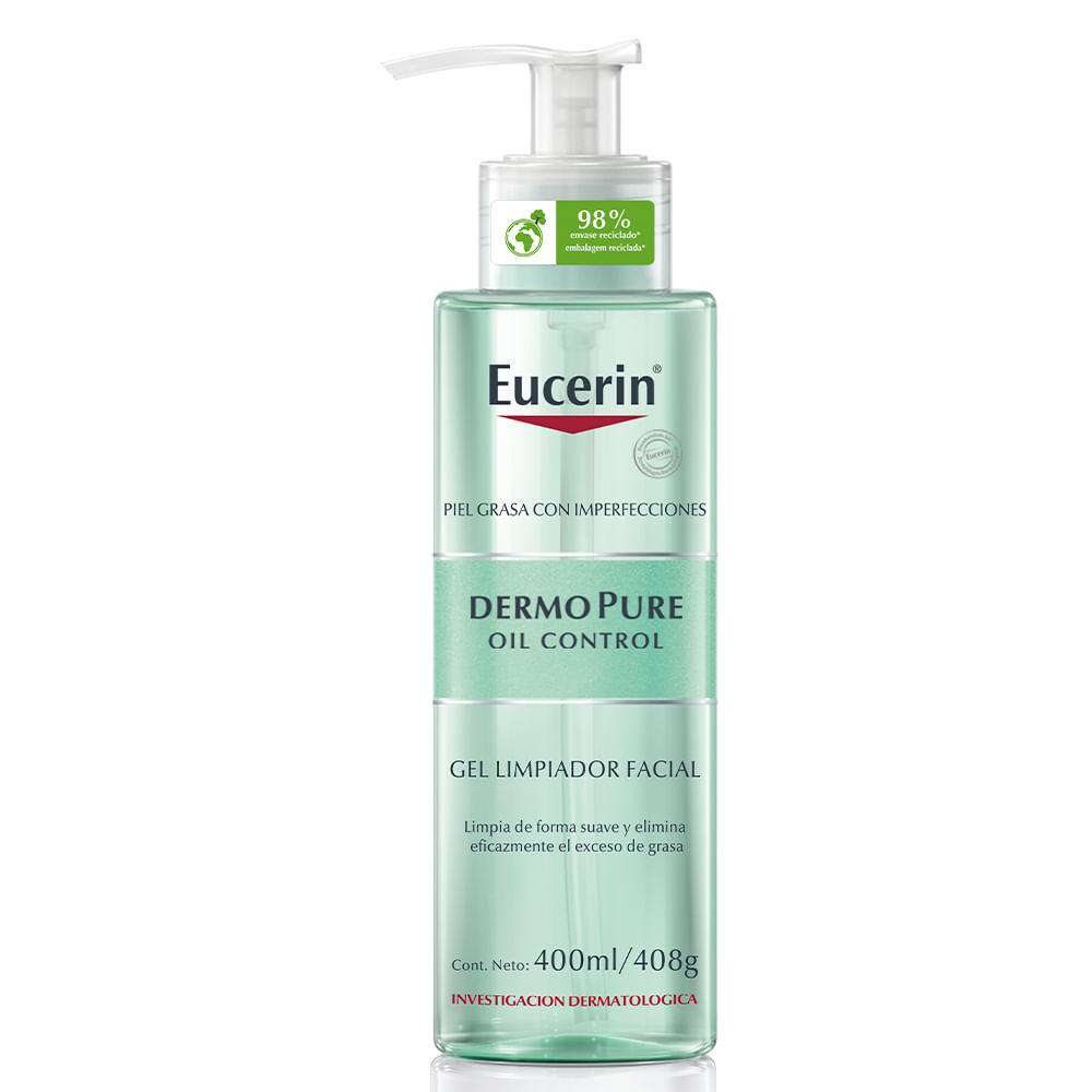 Gel Limpiador Diario Eucerin Dermopure Oil Control x 400 ml