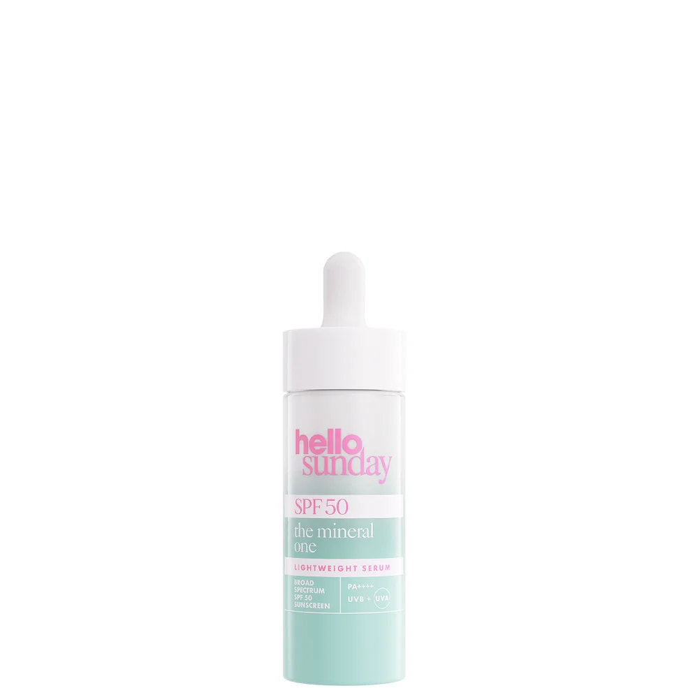 The Mineral One Lightweight Serum with Hyaluronic Acid SPF50