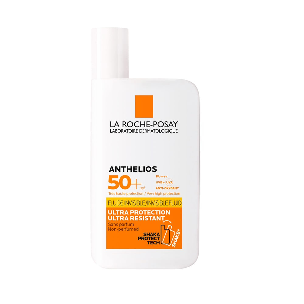 Protector Solar La Roche-Posay Anthelios Fluido Invisible FPS 50+ x 50 ml
