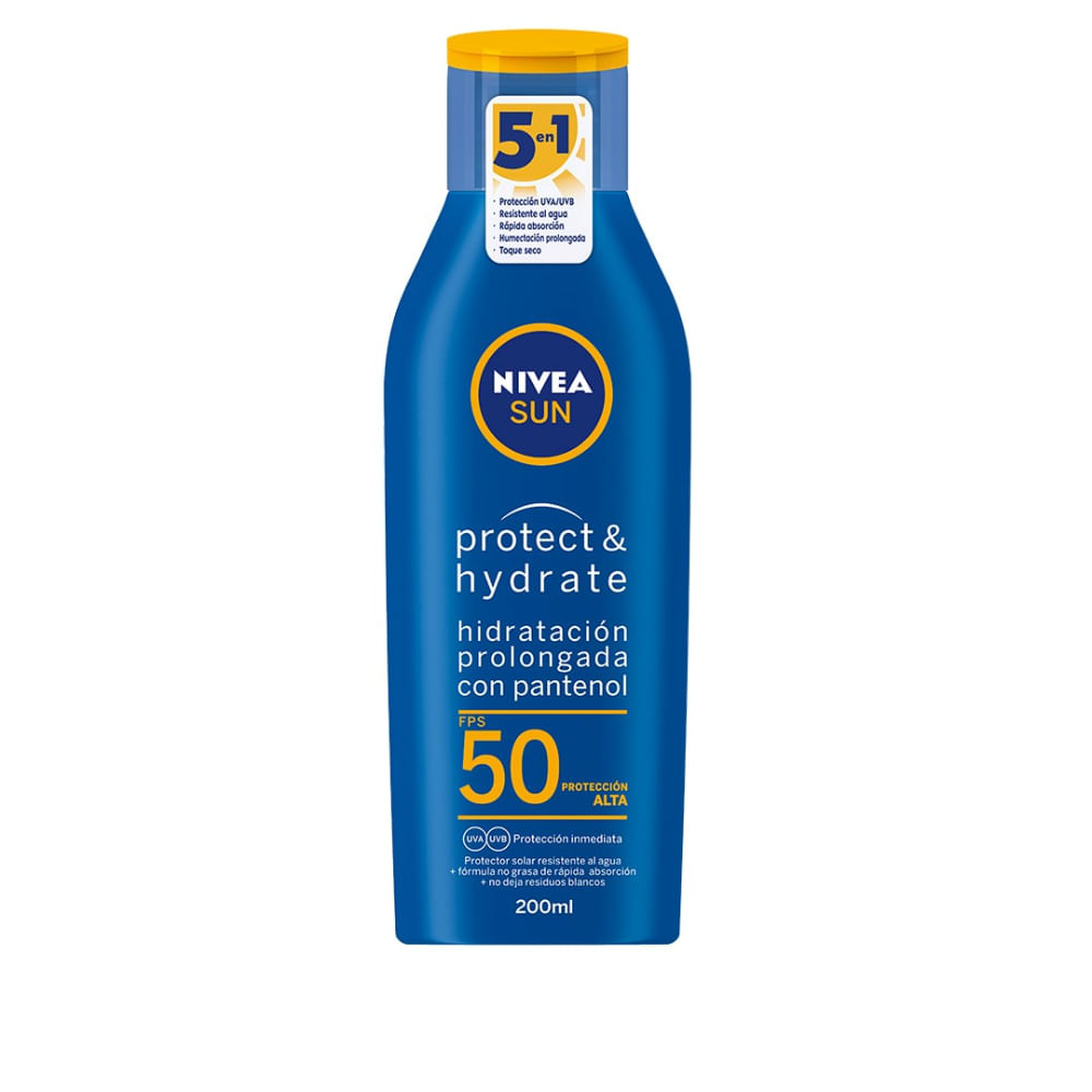Protector Solar en Loción Nivea Humectante Fps 50 x 200 ml
