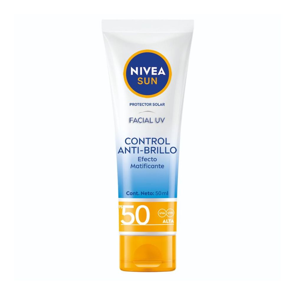Protector Solar Facial Nivea Control Anti-Brillo Fps 50 x 50 ml