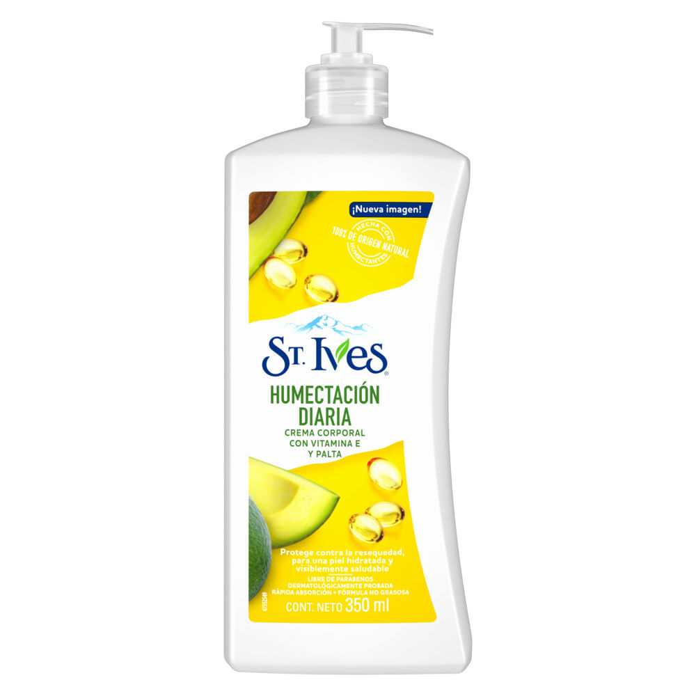Crema Corporal St. Ives Humectación Diaria x 350 ml