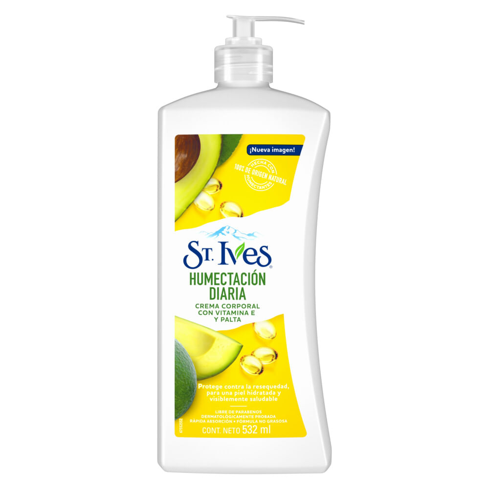 Crema Corporal St. Ives Humectación Diaria x 532 ml